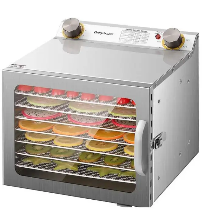 Commercial Fruit Vegetable Dryer Household Dissolved Beans Pet Snacks Small Food Dryer Dried Fruit Meat Mango Dehydrator Machine