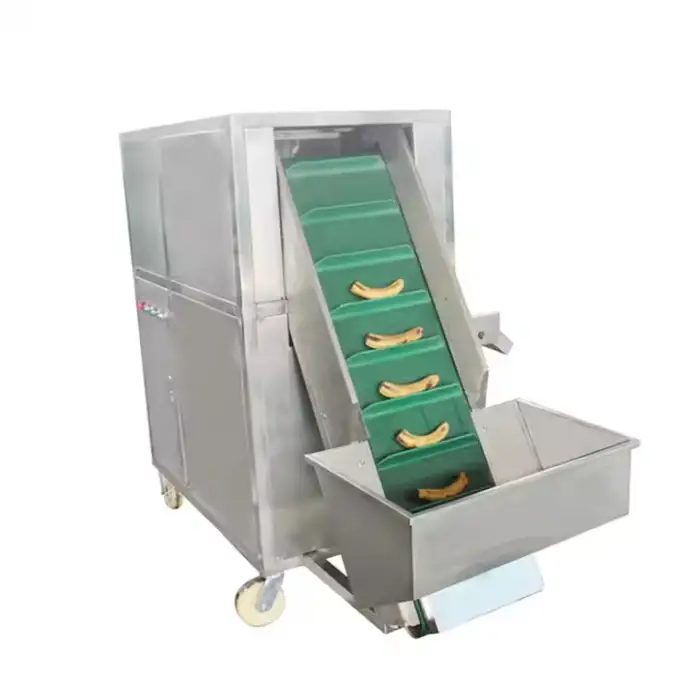 Raw Green Banana Peeler Automatic Banana Peeling Machine Equipment Raw Green Banana Skin Removing Machine