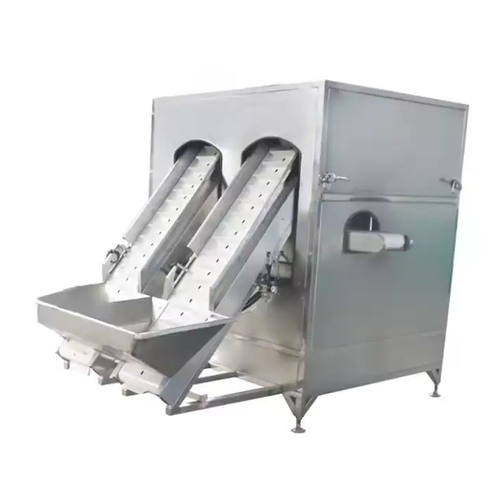 Raw Green Banana Peeler Automatic Banana Peeling Machine Equipment Raw Green Banana Skin Removing Machine