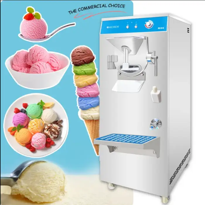 MEHEN M10E 20-40L/H Gelato Hard Ice Cream Machine / Batch Freezer / Gelato Machine