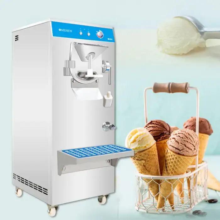 MEHEN M10E 20-40L/H Gelato Hard Ice Cream Machine / Batch Freezer / Gelato Machine