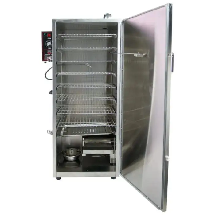 Food Grade Stainless Charcoal Smoked Sausage Curing Fish Making Smoker Meat Machine