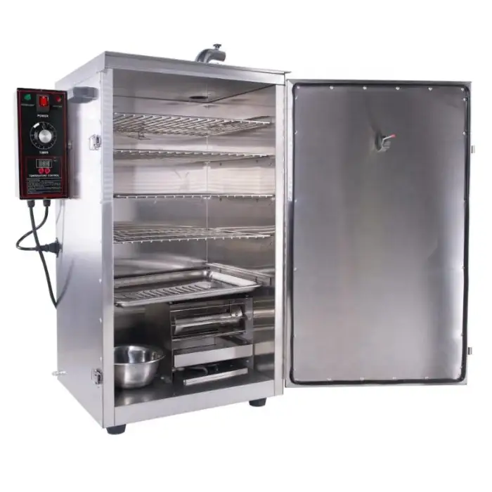 Food Grade Stainless Charcoal Smoked Sausage Curing Fish Making Smoker Meat Machine