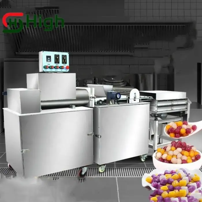 Automatic Strawberry Poppng 80mm Boba Shaking Bubles Tapioca Sugar Sago Pearl Fruit Pearls Machine