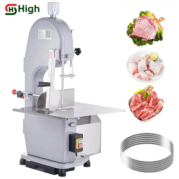 Stainless Steel Commercial Frozen Meat Fish Chicken Meat Bone Cutting Machine Beef Cutter Machine