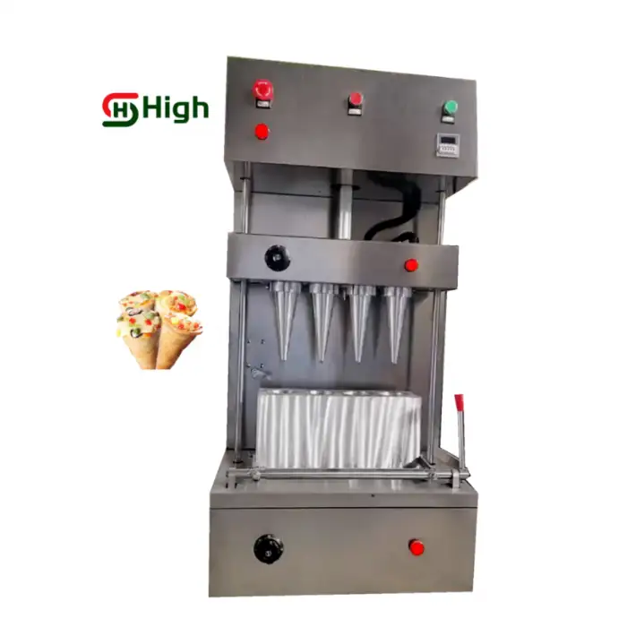 Pizza Cone Makers and Commercial Pizza Cone Production Line