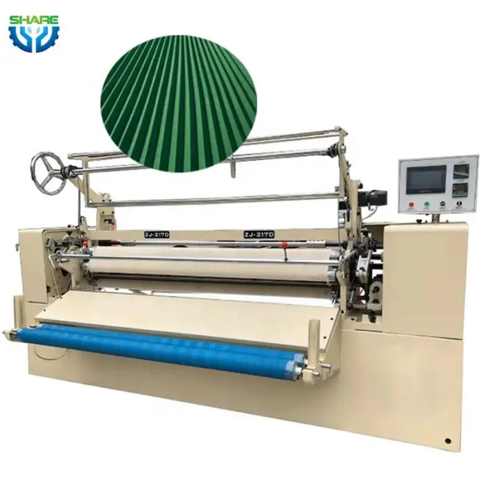 217D Machine for Pleating Fabric Mini Curtain Pleating Machine