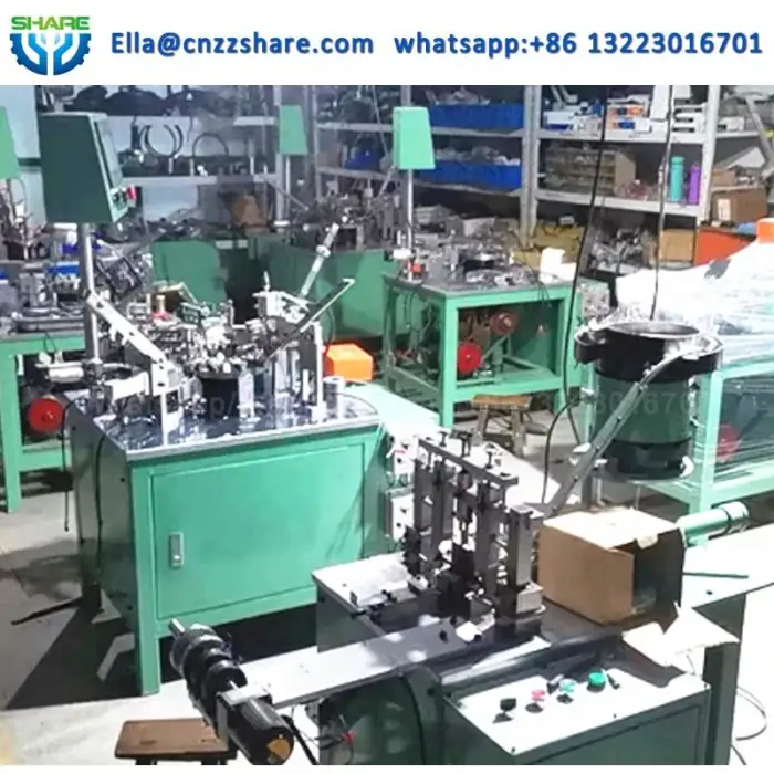 Zipper Puller Machine Zipper Slider Making Mounting and Cut Machine