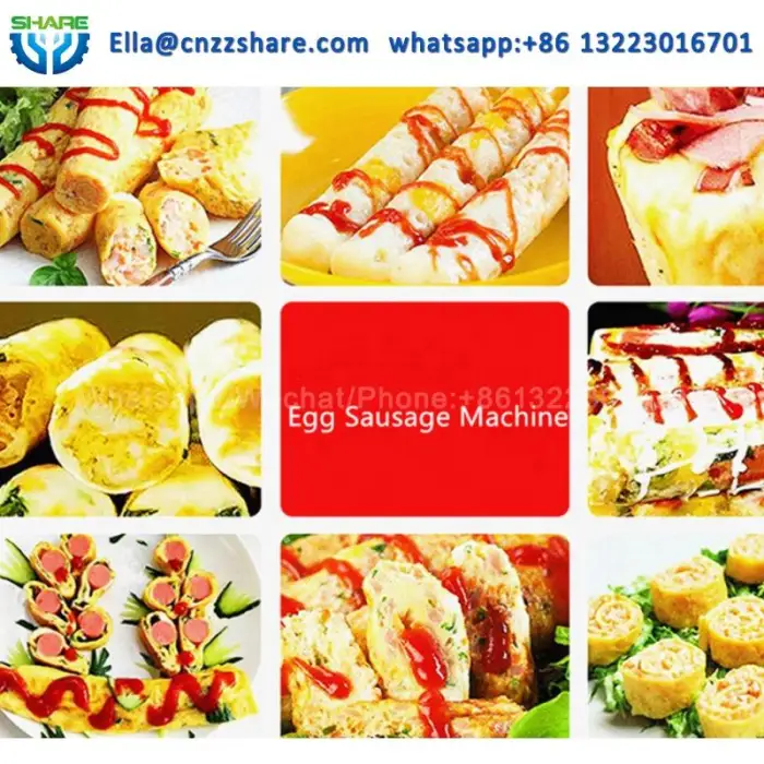 Wafer Egg Roll Machine SausageHot Dog Roll Maker