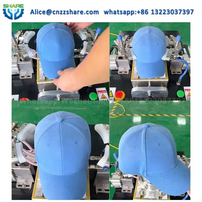 Automatic Small Type Baseball Caps Steam Machine Hat Cap Ironing Making Machine