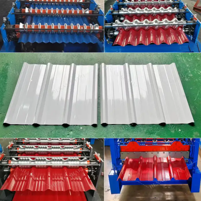 Double Layer Roll Forming Machine Corrugated Roof Sheet Making Machine Metal Roof Tile Making Machine with Cnc