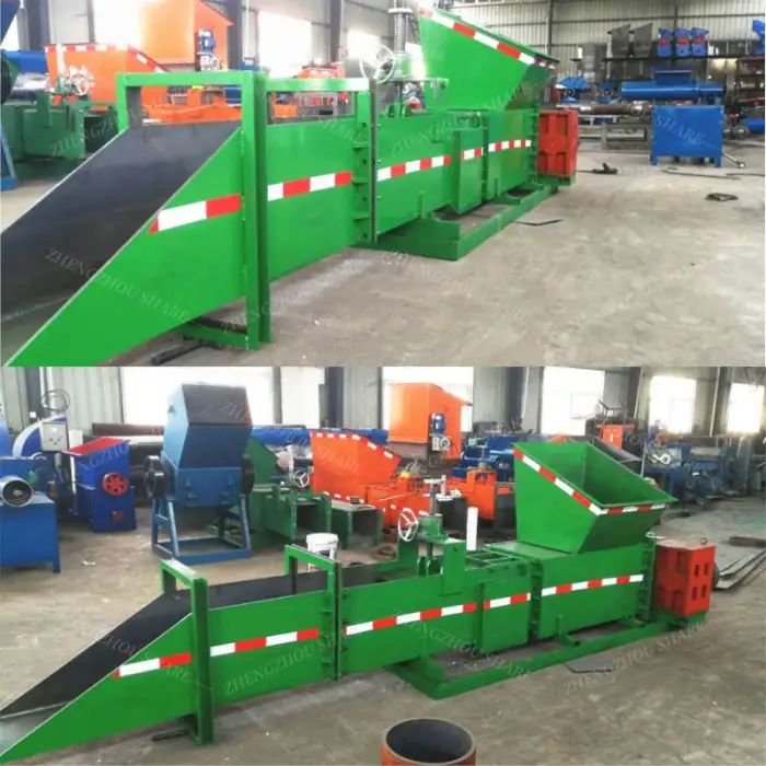 Automatic Foam Block Molding Machine Foam Pressing Machine Waste Eva Foam Recycling Machine Production Line