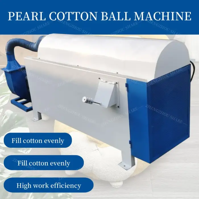 Easy to Operate Fiber Ball Machine Pearl Epe Cotton Machine Ball Fiber Opening Machine for Clothes