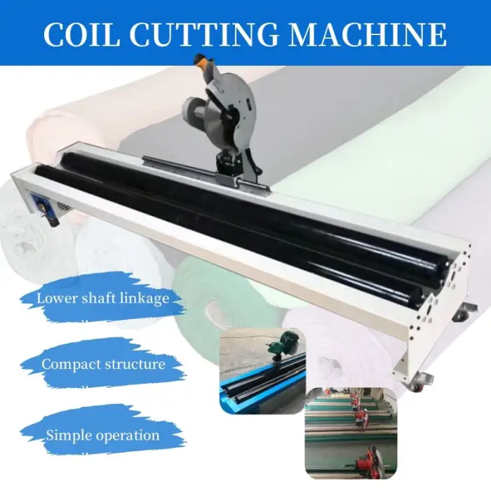 Semi-Automatic Gridding Cloth Coil Slitting Machine Roll to Sheet Cutting Machine Roll Cutting Machine