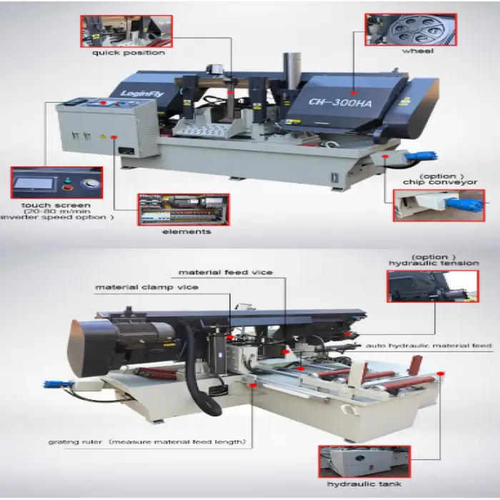 CNC Horizontal Machinery Equipment for Metal Cutting Machine