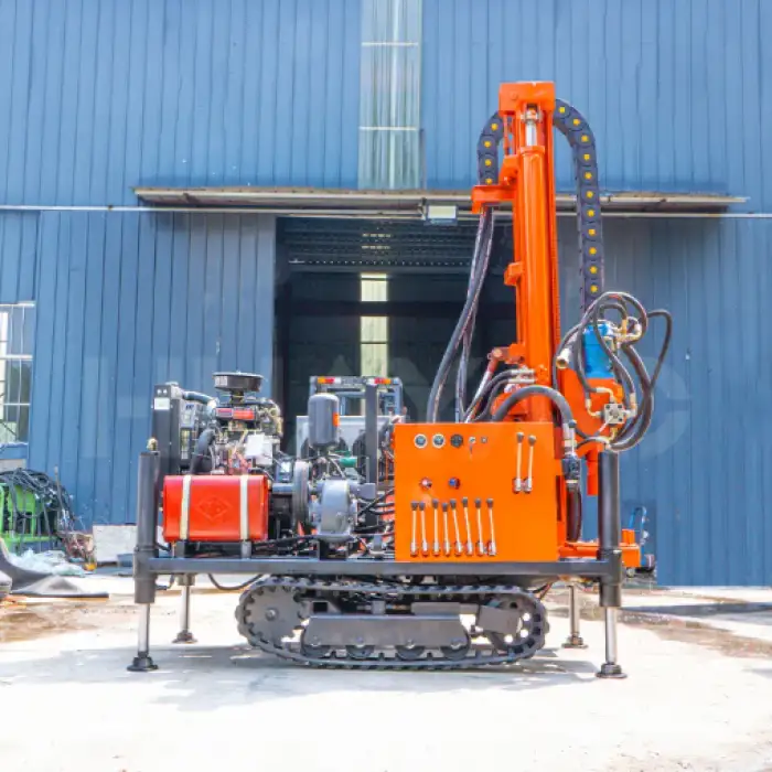 100m 200m 300m High Efficiency and High Quality Crawler Drilling Machine