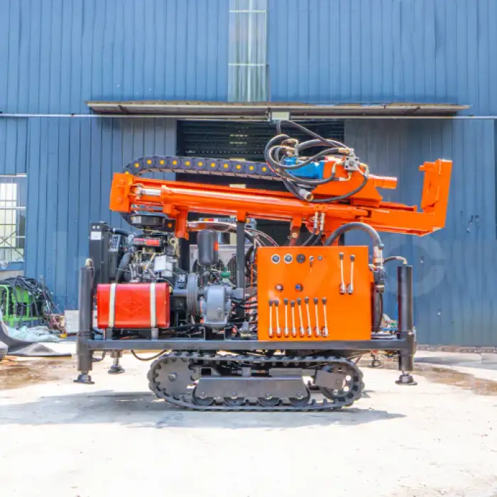 100m 200m 300m High Efficiency and High Quality Crawler Drilling Machine