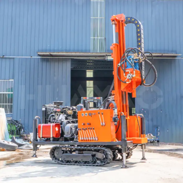 100m 200m 300m High Efficiency and High Quality Crawler Drilling Machine