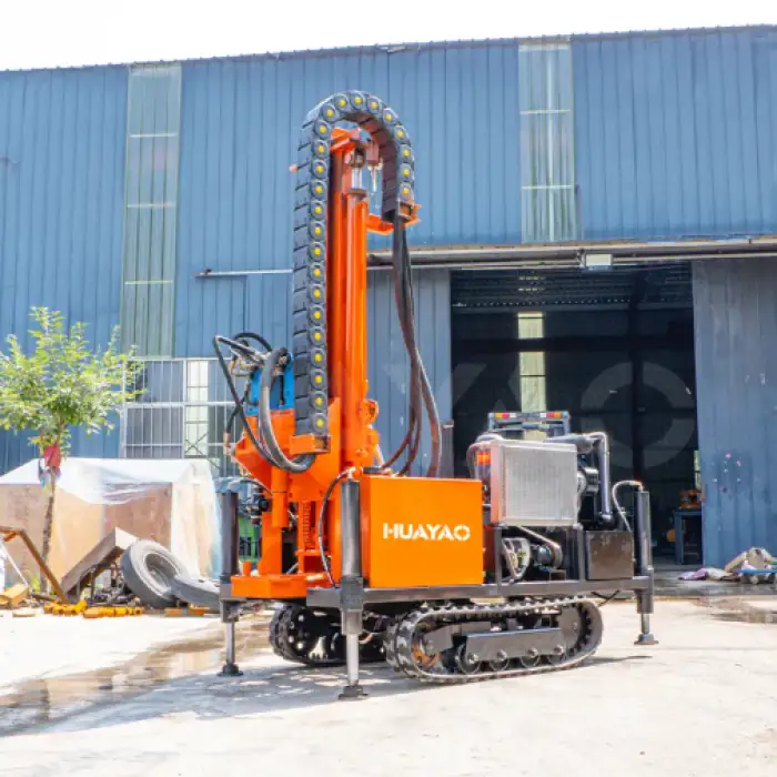 100m 200m 300m High Efficiency and High Quality Crawler Drilling Machine