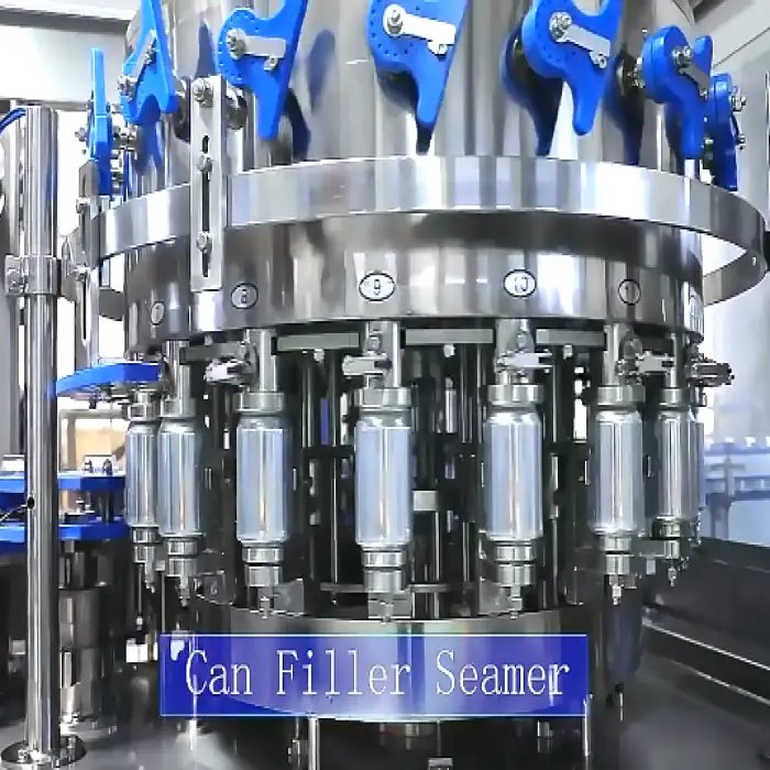 DZ020 Automatic Beverage Canning Machine