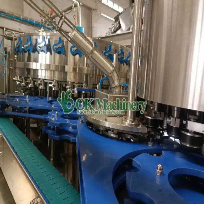 Aluminum Tin Can Beverage Canning Sealing Production Line / Beer Small Carbonated Drink Filling Machine