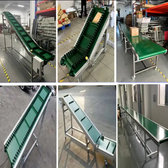 Belt Conveyor Machine With Automatic Belt