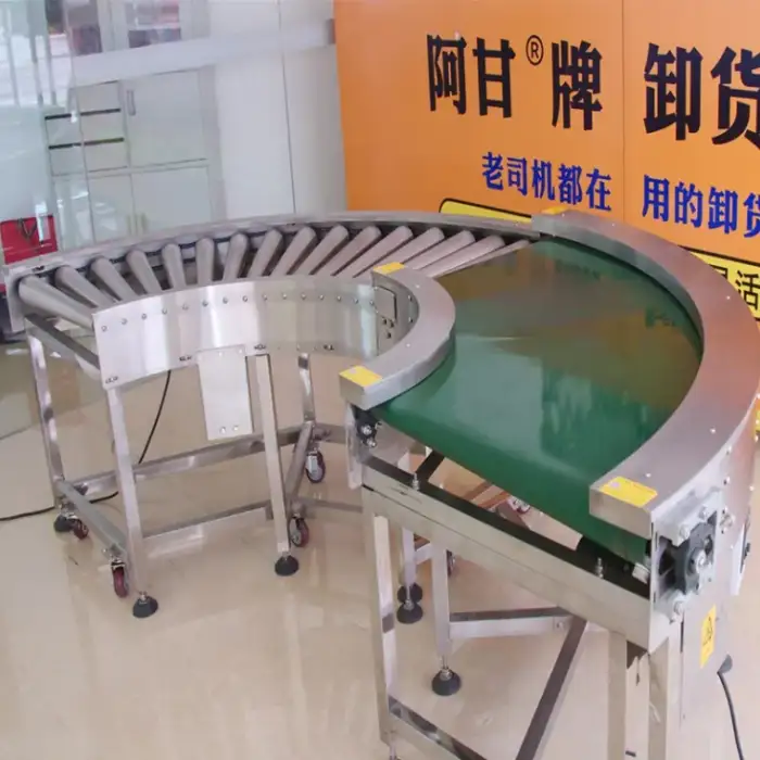 Belt Conveyor Machine With Automatic Belt