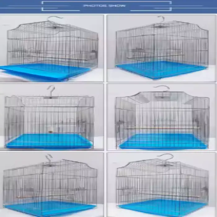 Manufacturer Wholesale Stainless Steel Stocked Large Bird Cage