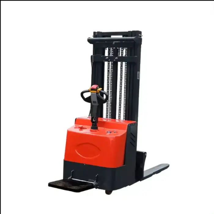 Reach 2 Ton Electric Stacker Industrial Automatic Machine New Motor Gear Retail Machinery Repair Shops With CE