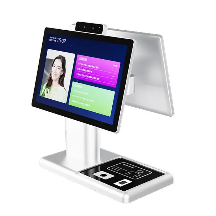 HD Screen Security Visitor Management Dynamic Face Recognition System Company Access Control Equipment