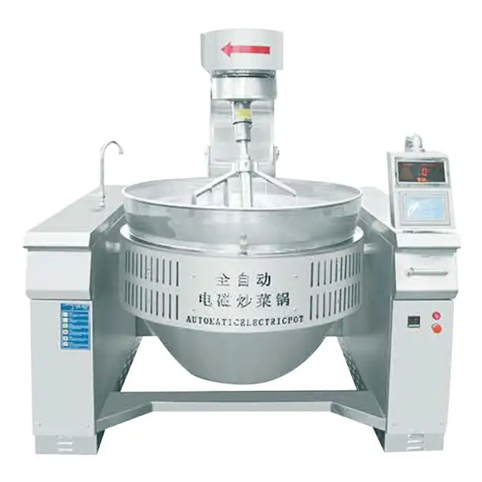 In-Smart Source Industrial Automatic Porridge Cooking Mixer Machine Cuisine Commercial Gallon with Heating Stainless Steel