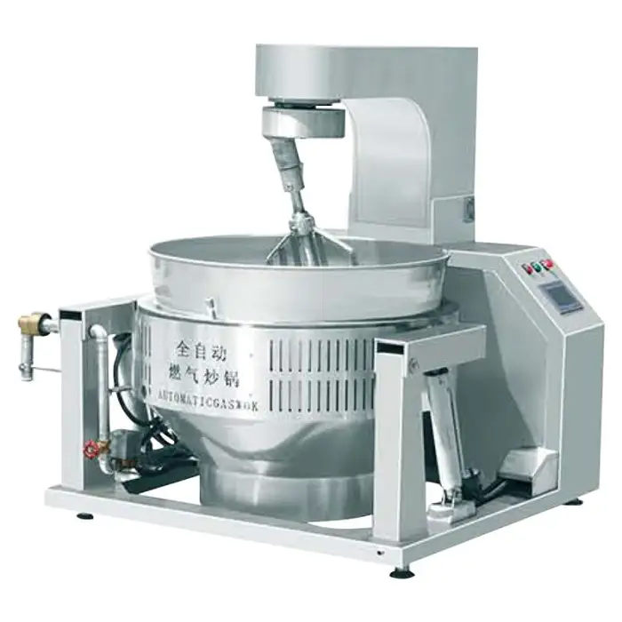 In-Smart Source Industrial Automatic Porridge Cooking Mixer Machine Cuisine Commercial Gallon with Heating Stainless Steel