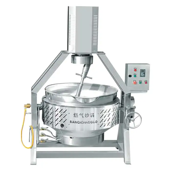 In-Smart Source Industrial Automatic Porridge Cooking Mixer Machine Cuisine Commercial Gallon with Heating Stainless Steel