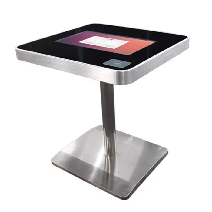 21.5 Inch Digital Signage Display Monitor Smart Table LCD Restaurant Bar Interactive Multi Touch Screen Coffee Menu Table