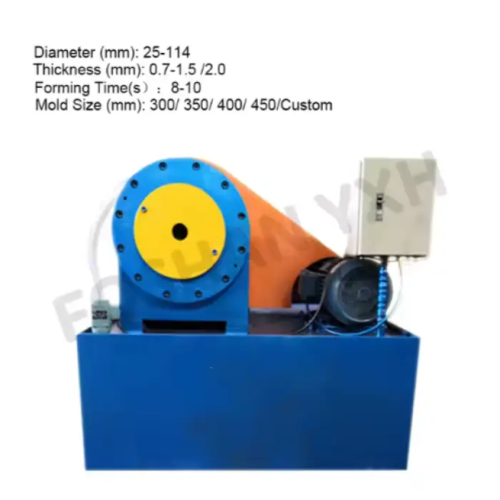 Semi-Automatic Aluminum Copper and Stainless Steel Tube End Forming Machine