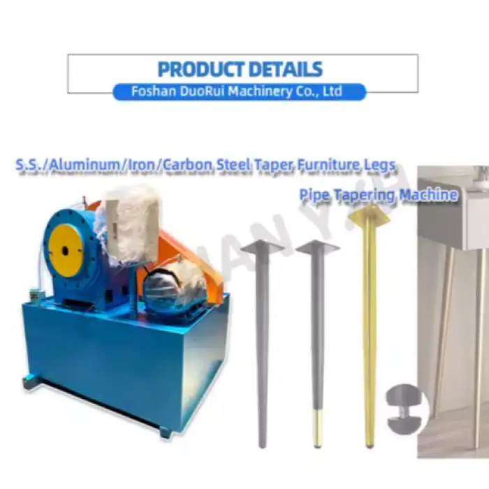 Semi-Automatic Aluminum Copper and Stainless Steel Tube End Forming Machine