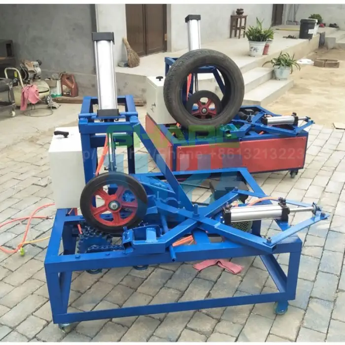 Car Tyre Cutting Machines Tire Sidewall Cutter