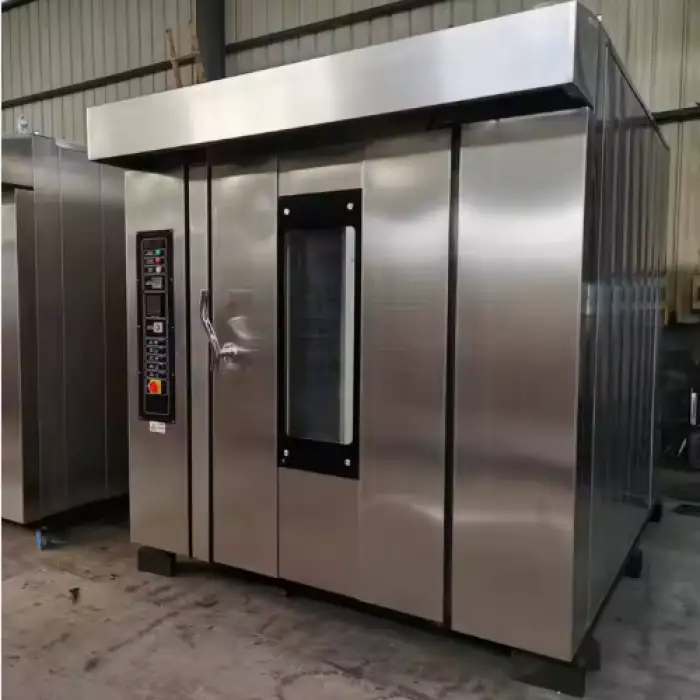 Diesel Industrial Stainless Steel Gas Baking Rotary Oven/bread Bakery Equipment/rotating Baking Oven