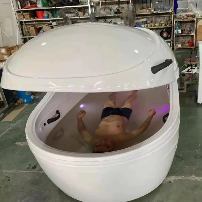 Big Zerobody ZeroGravity Salt Water Body Floatation Floating Sensory Deprivation Isolation Meditation Deep Sleeping tank Pod Spa