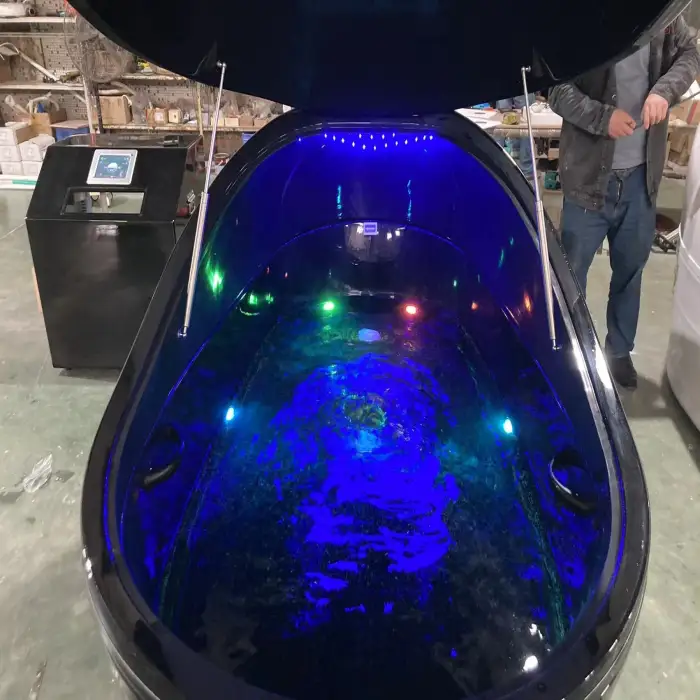 Big Zerobody ZeroGravity Salt Water Body Floatation Floating Sensory Deprivation Isolation Meditation Deep Sleeping tank Pod Spa