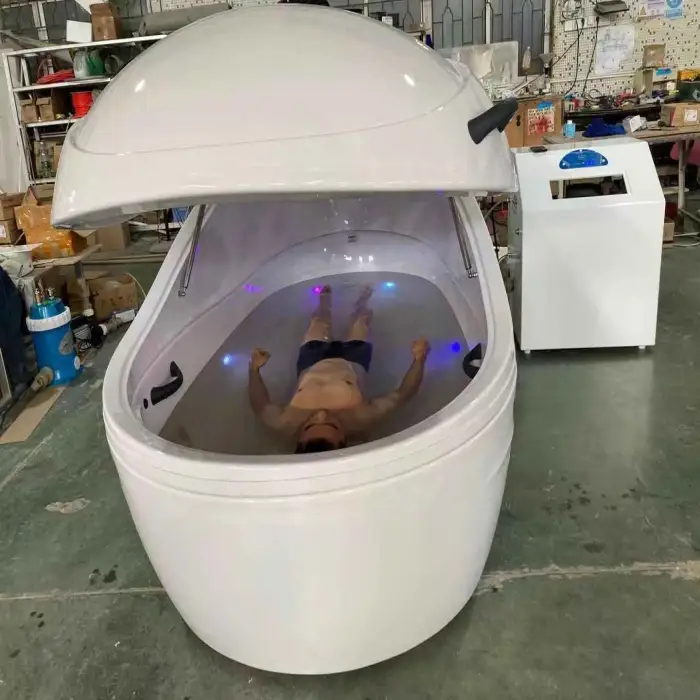 Big Zerobody ZeroGravity Salt Water Body Floatation Floating Sensory Deprivation Isolation Meditation Deep Sleeping tank Pod Spa