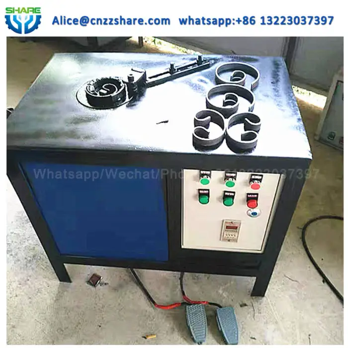 Automation Wire Wrought Iron Bending Embossing Machine