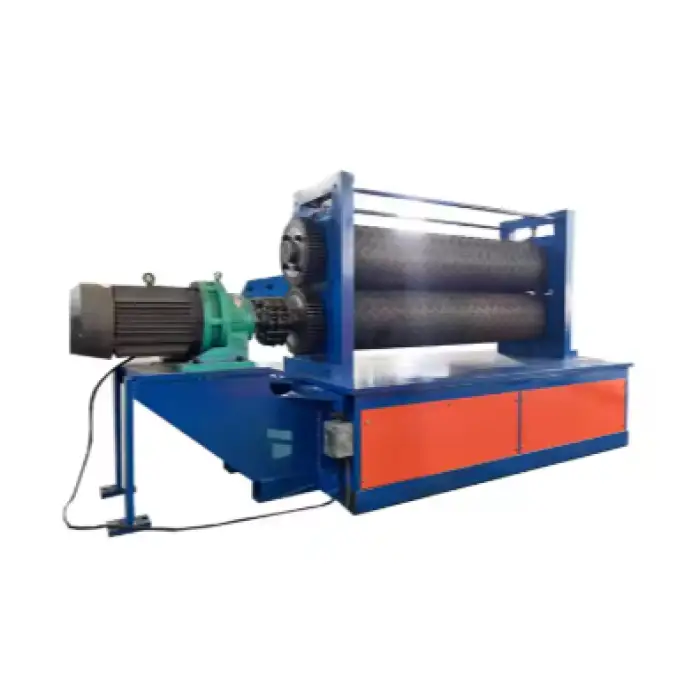 Steel Door Embossing Machine Metal Pattern Making Galvanized Sheet Aluminum Metal Embossing Machine