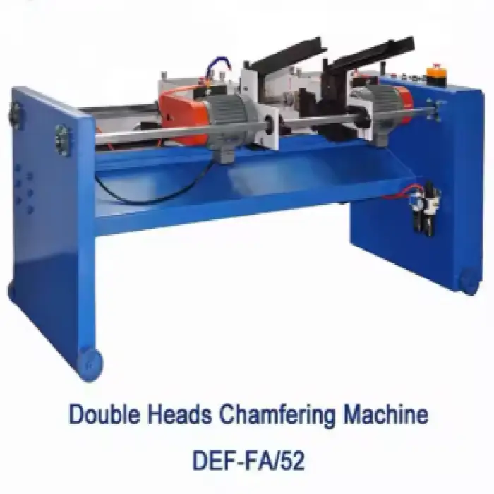 Automatic Feeding Double End Metal Pipe Edge Chamfering Machine