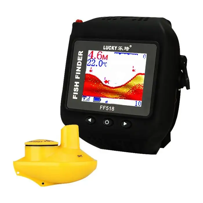 Lucky FF518 RU Watch Type Sonar Fish Finder Version Sonar Wireless