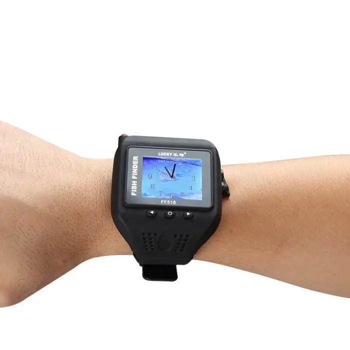 Lucky FF518 RU Watch Type Sonar Fish Finder Version Sonar Wireless