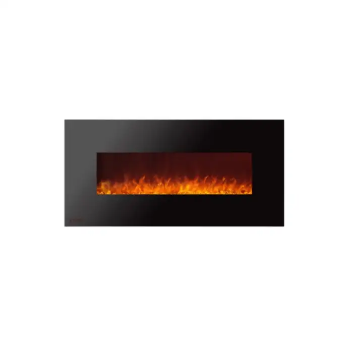 Modern 3-Sided Electric Fireplaces for Household & Hotels 40 50 60 72 80 90 100 Inch Furniture Wall Recessed