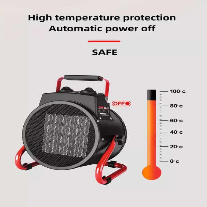 2kw/ 3kw Industrial Electric Heaters Warm Air Blower Room Heater Home Winter Bedroom Office Heating