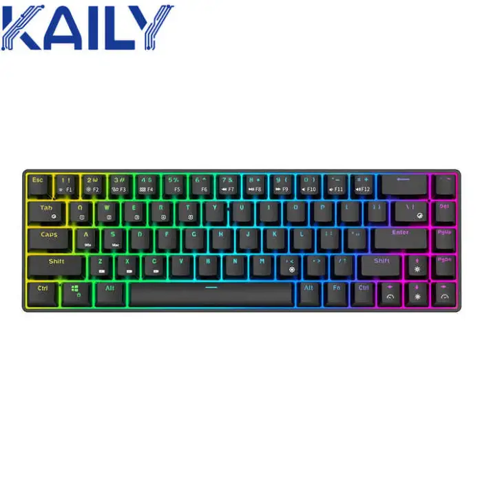 Two-color Plastic Injection Gaming Led Keyboard