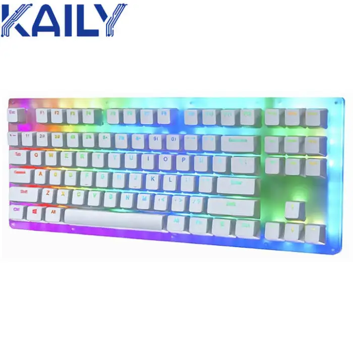 Two-color Plastic Injection Gaming Led Keyboard